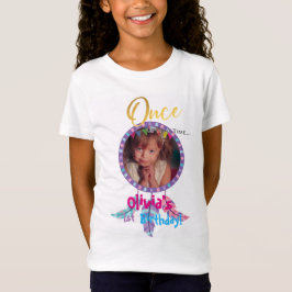 Födelsedagsfest flickor i Photo Bohemian Fairy tal T Shirt