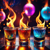 Födelsedagsfest för 21-åring