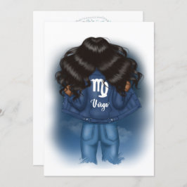 Födelsedagsfest för afrikanska amerikanska Våg-tec Inbjudningar