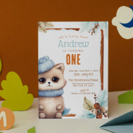 Födelsedagsfest för Anpassningsbar av kallt vinter Inbjudningar