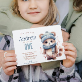 Födelsedagsfest för Anpassningsbar av kallt vinter Inbjudningar