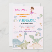 födelsedagsfest för anpassningsbar-ballerina-balla