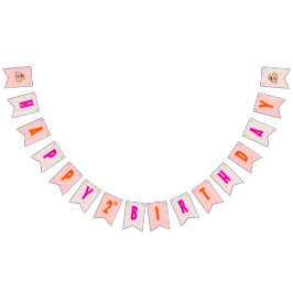 Födelsedagsfest för Barn av Hund marionett Vimplar