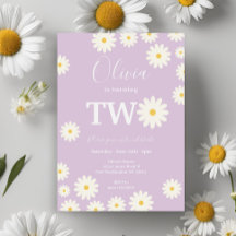 Födelsedagsfest för Blommigt av Lila Daisy i Retro