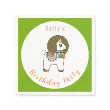 Födelsedagsfest för Cute Festive pinata llama