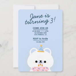 Födelsedagsfest för enkel Roligt för ljus Inbjudningar