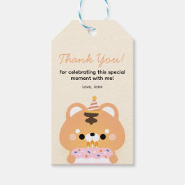 Födelsedagsfest för enkel Roligt för ljus Presentetikett