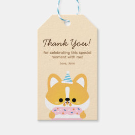 Födelsedagsfest för enkel Roligt för ljus Presentetikett