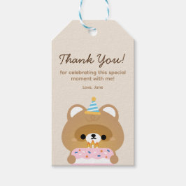 Födelsedagsfest för enkel Roligt för ljus Presentetikett