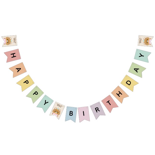 Födelsedagsfest för enkel Roligt för ljus Vimplar (Alla)