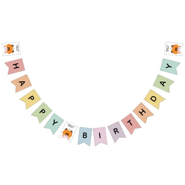 Födelsedagsfest för enkel Roligt för ljus Vimplar (Alla)