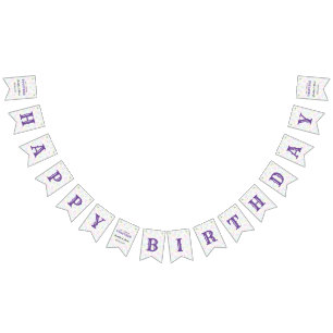 Födelsedagsfest för färgämnen för ballongen vimplar