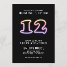 Födelsedagsfest för färglöst nysignering av Trendi