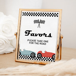 Födelsedagsfest för favoritskylt för Tävla av Ret Poster