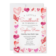 Födelsedagsfest för flicka, lilla lilla varelsen f