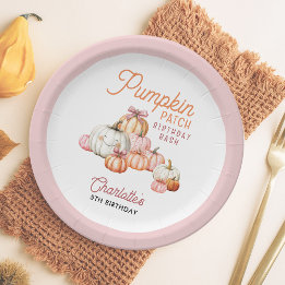Födelsedagsfest för för "Girl Pumpkin Patch Bows"