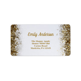 Födelsedagsfest för gemensam Dubbla för vuxen | Wh Adressetikett