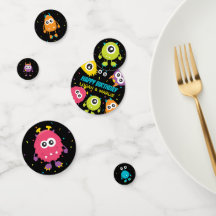 Födelsedagsfest för gemensam monster