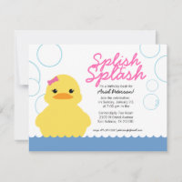 födelsedagsfest FÖR ICKE AGE gummi DUCKY