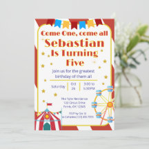 Födelsedagsfest för klassisk karneval-Roligt