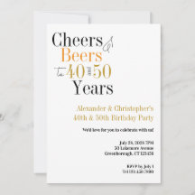 Födelsedagsfest för lägsta antal turer och Öl