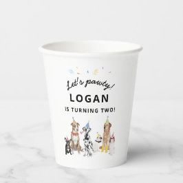 Födelsedagsfest för Låt oss av Hund för låg hund