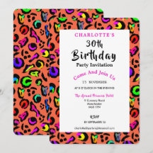 Födelsedagsfest för ljusfärgstark Roligt