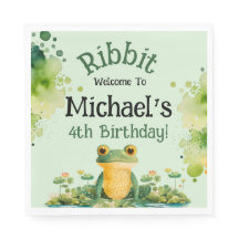 Födelsedagsfest för matgroda