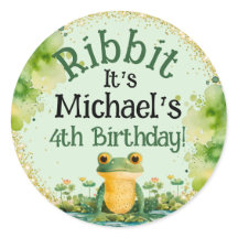 Födelsedagsfest för matgroda