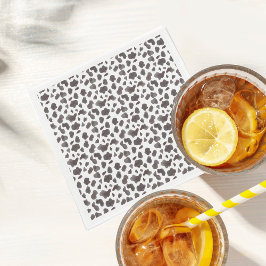 Födelsedagsfest för Moo Moo Cow-utskriftsgrupp Pappersservett