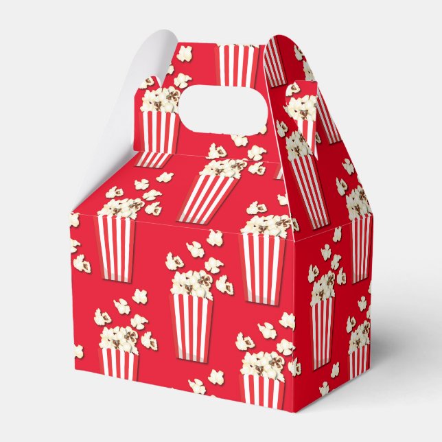 Födelsedagsfest för Movie Theater Popcorn Presentaskar (Baksidan Sidan)