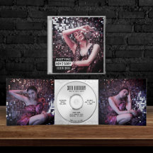 Födelsedagsfest för musikcd-albumhölje