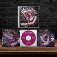 Födelsedagsfest för musikcd-albumhölje