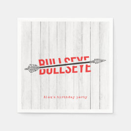 Födelsedagsfest för punktuppställning, fält och pi pappersservett