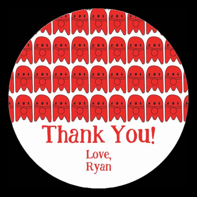 Födelsedagsfest för raketFrakt Runt Klistermärke (Skapare uppladdad)