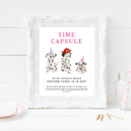 Födelsedagsfest för Rosa av tidKapsel, signera bra Poster