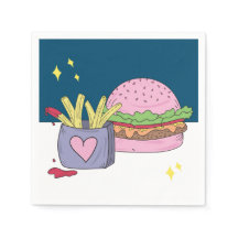 Födelsedagsfest för Rosa Burger och Fries