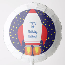 Födelsedagsfest för Space Rocket Frakt