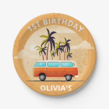 Födelsedagsfest för surfning av persikor Pappra Ta