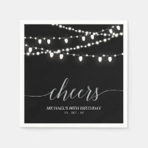 Födelsedagsfest för Svarta Eleganten Ljus Vuxen