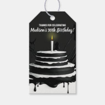 Födelsedagsfest för svartvitt kummel