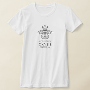 Födelsedagsfest för temat "Ancient Greece" eller R T Shirt