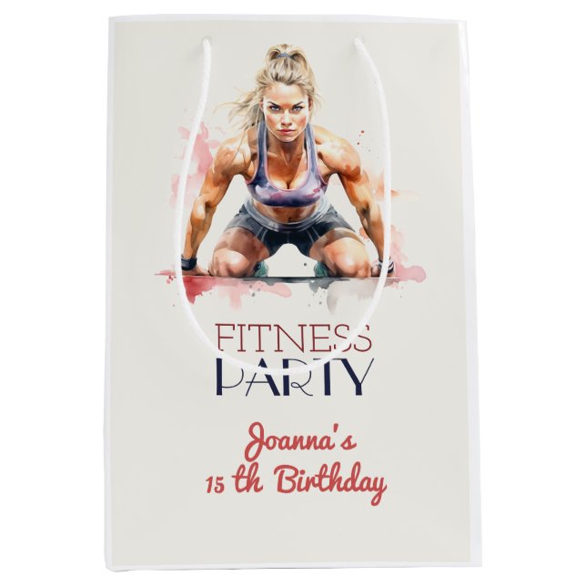 Födelsedagsfest för träningsflicka för vattenfärgs (Framsidan)