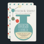 Födelsedagsfest för vetenskaplig laboratoriekemi inbjudningar<br><div class="desc">Vetenskapliga inbjudningar till aktörer</div>