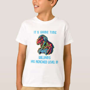 Födelsedagsfest för videospel - Dinosaur-spel T Shirt