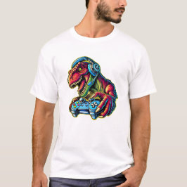 Födelsedagsfest för videospel - Dinosaur-spel T Shirt