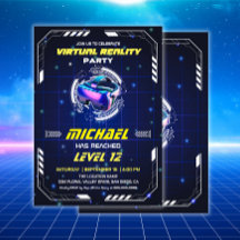 Födelsedagsfest för Virtuell verklighet för barn i