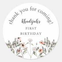 Födelsedagsfest för Wildblomflicka