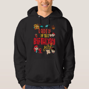 Födelsedagsfest från Pirat från pappa Birthday Gi Hoodie