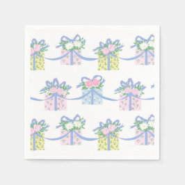 Födelsedagsfest Gift - Pappra blöjor Pappersservett